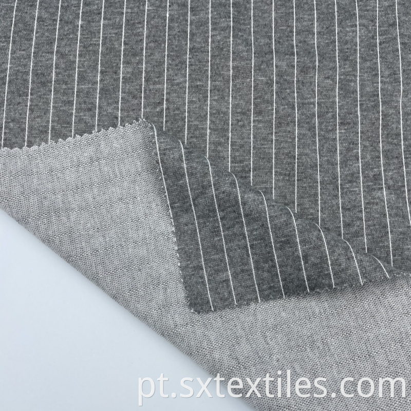 Stripe Knitted Jersey Fabric Jpg